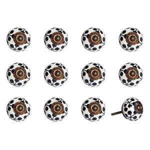 Knob-It Home Decor Classic Cabinet & Drawer Knobs | 12-Piece | K000031